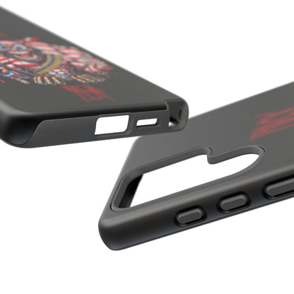 Phone Case — American Flag Skull Soldier Design (Tough Cases)