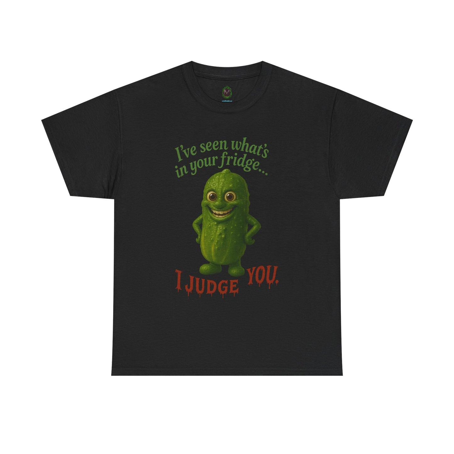 Judgmental Pickle – Funny Fridge T-Shirt