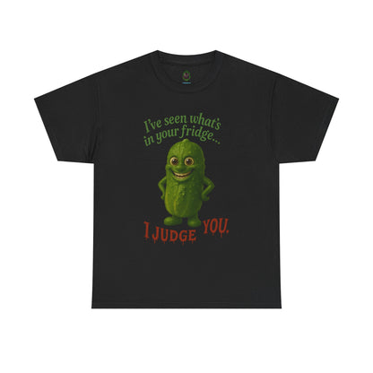 Judgmental Pickle – Funny Fridge T-Shirt