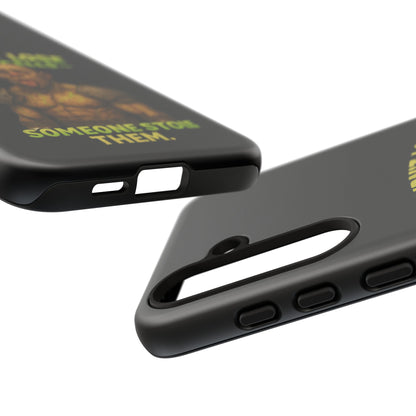 Phone Case — "I Didn't Lose Brain Cells, Someone Stole Them" Funny Zombie Warrior Protective Cover