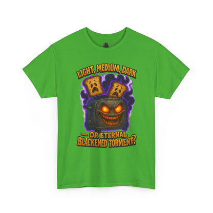 Spooky Toast Jack-o'-Lantern T-Shirt | Light Medium Dark or Eternal [...]