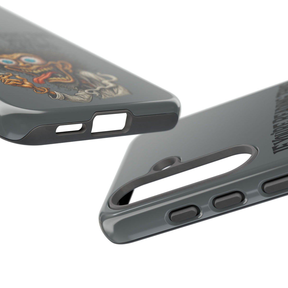 Phone Case — "If You're Reading This I Forgot What I Was Saying" Retro Crazy Cartoon Design