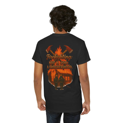 Brotherhood in the Fire – Firefighter Unity Tee