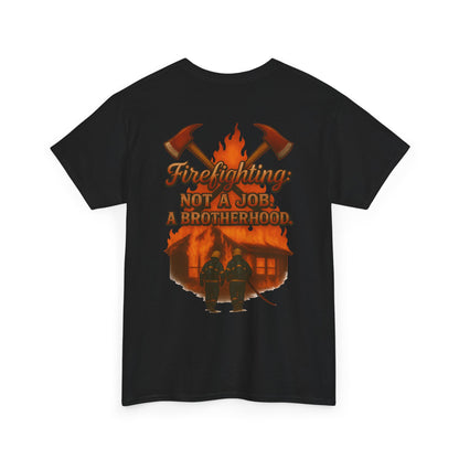 Brotherhood in the Fire – Firefighter Unity Tee