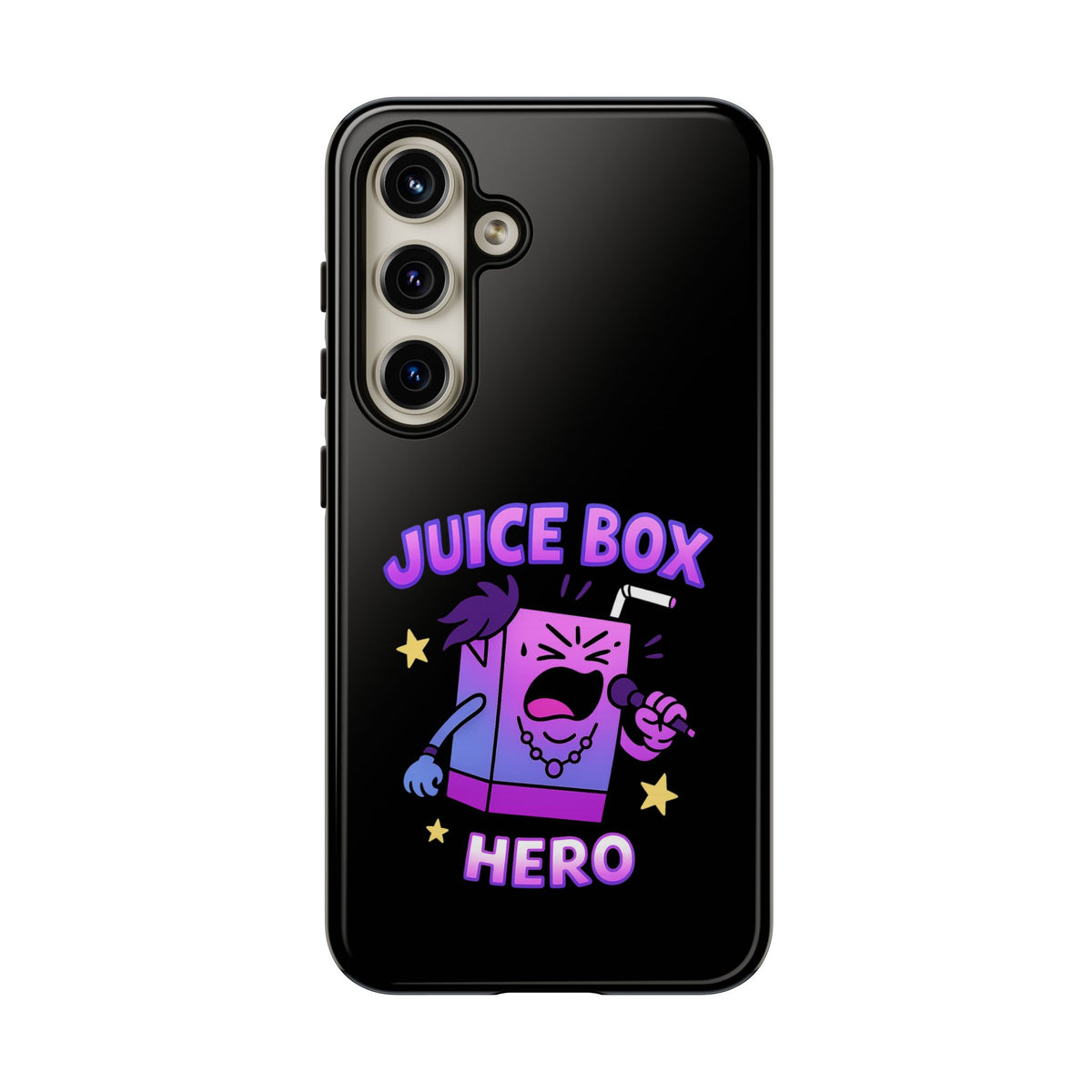 Phone Case — 'Juice Box Hero' Cute Cartoon Protective Cover