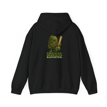 Educated Medicated Elevated Smart Bud Hoodie