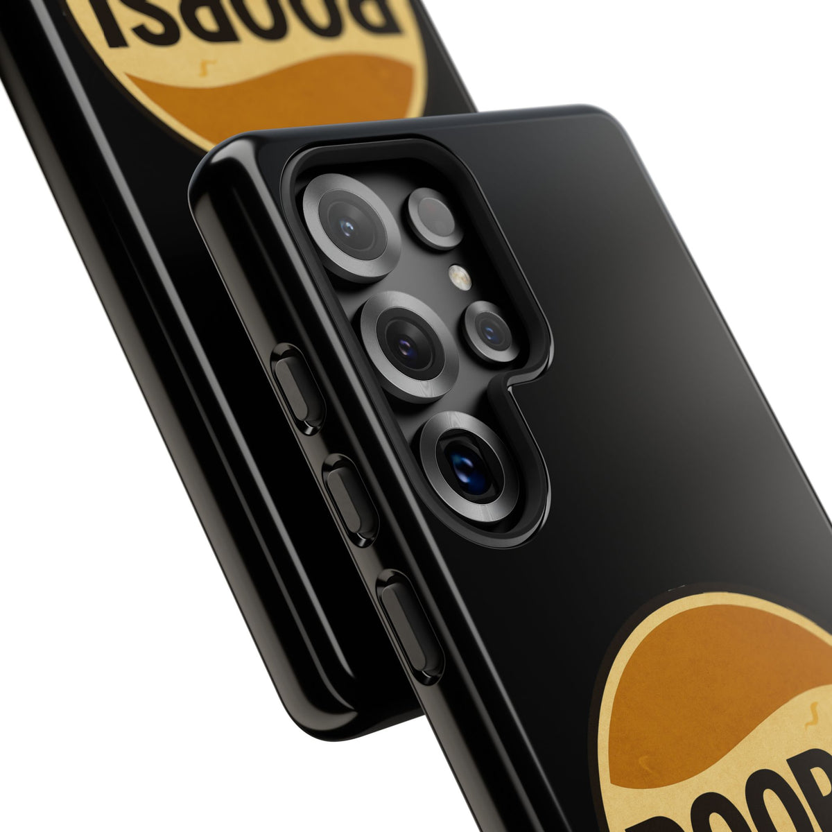 Poopsi Retro Logo Phone Case — Funny Vintage Soda-Inspired iPhone Cover