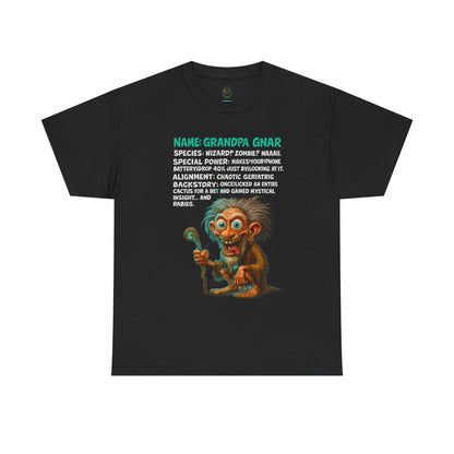 Grandpa Gnar – Chaotic Geriatric Wizard T-Shirt