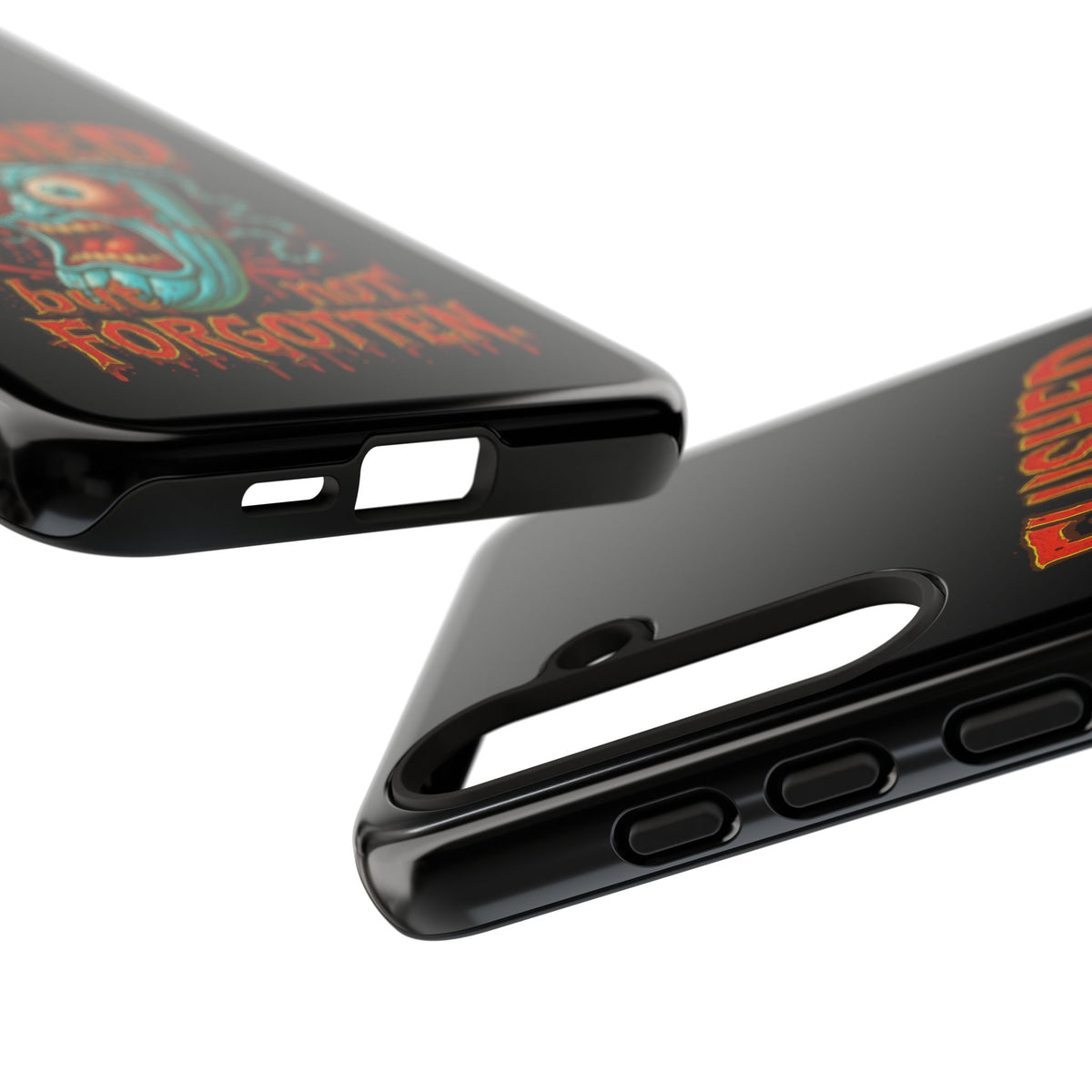 Phone Case — "Flushed But Not Forgotten" Horror Graphic iPhone Cover