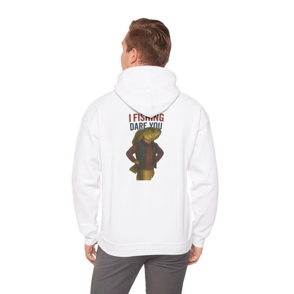 I Fishing Dare You Hoodie – Tough Bass Edition