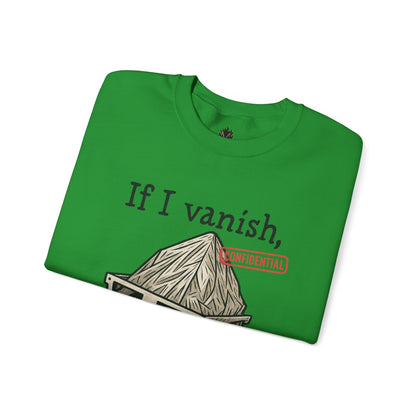 Tell the Pigeons I Knew – Disguised Vanishing Agent Sweatshirt