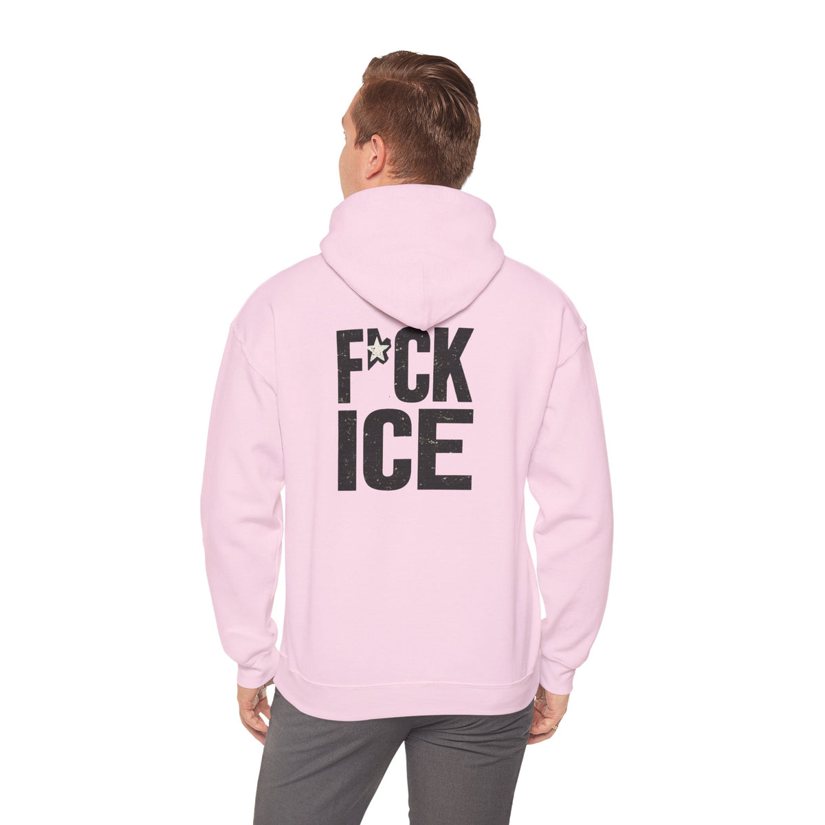 Graphic Hoodie — "F*ck ICE" Protest Pullover