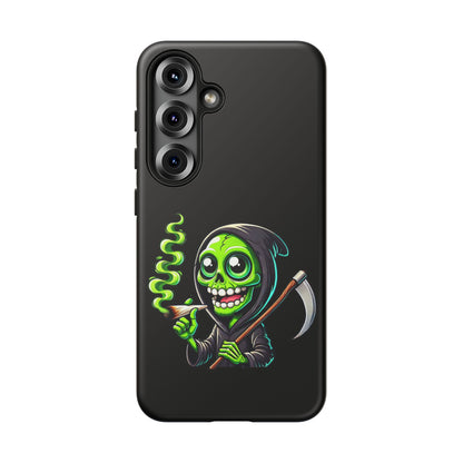 Grinning Green Reaper Phone Case