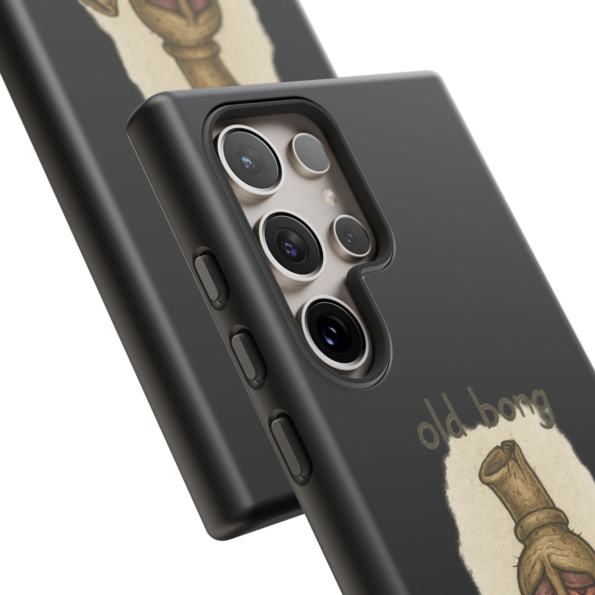 Phone Case — 'Old Bong' Funny Stoner Illustration, "This Is My Life's Bong"