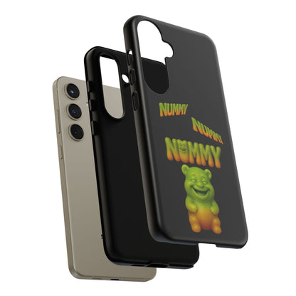 Nummy Gummy Phone Case — Cute Retro Green Gummy Bear Protective Case