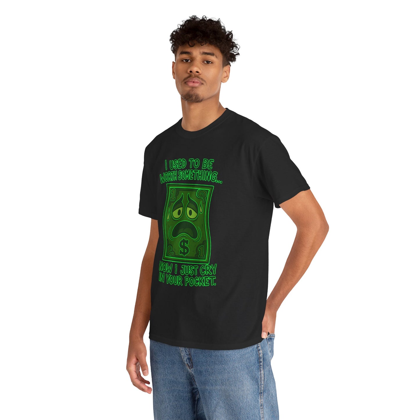 Crying Dollar – Inflation Got Me Down Tee