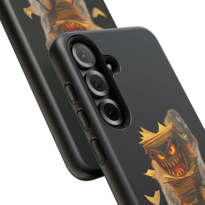 Phone Case — Halloween Mummy Creature “Stapled Your Soul to Page 666” Horror Design