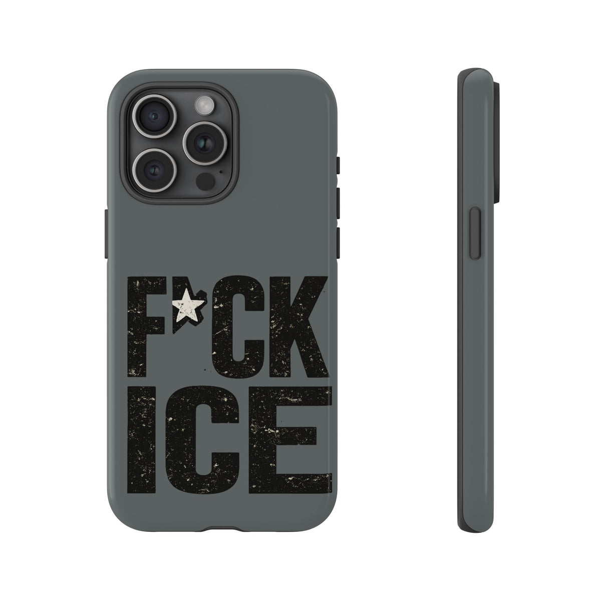 Phone Case — “F*CK ICE” Bold Protest Protective Case