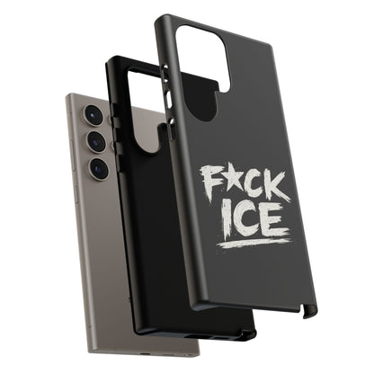 Phone Case — “F*ck Ice” Bold Protest Graphic Protective Case