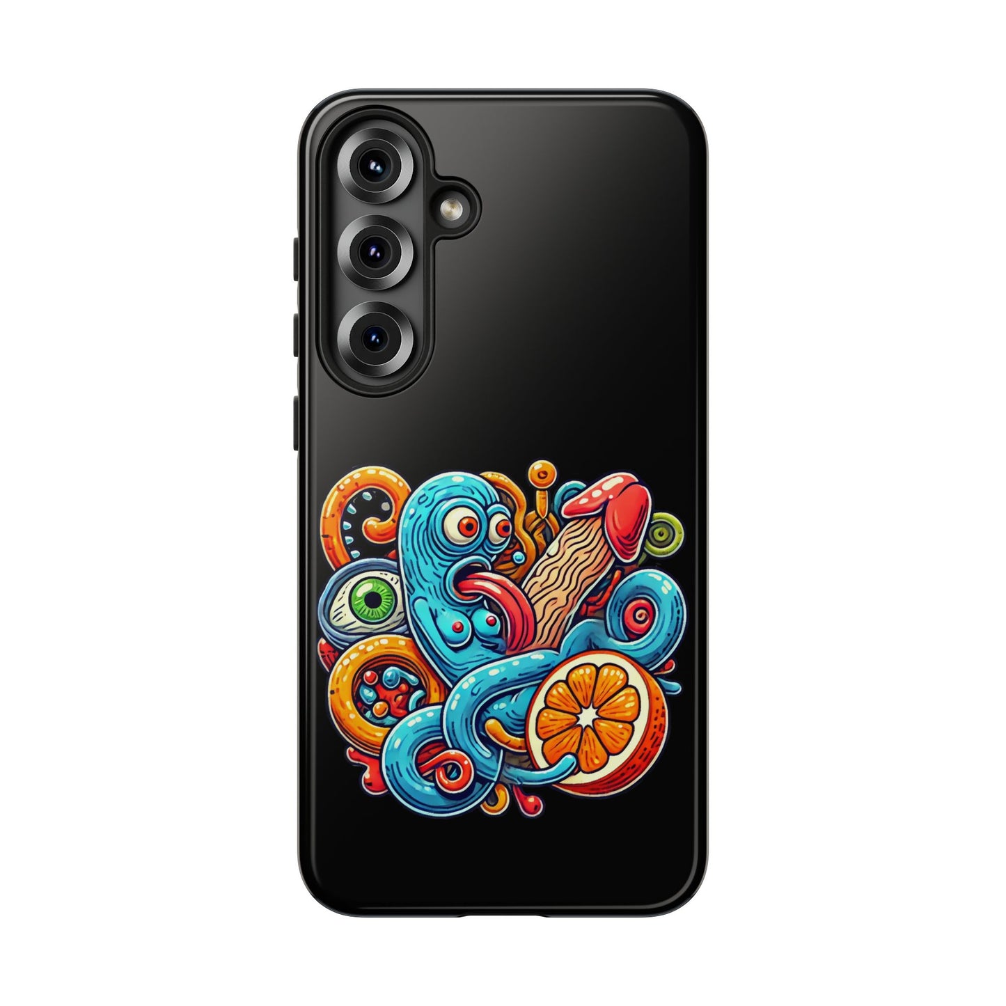 Octopus Surf Phone Case — Colorful Nautical Art Protective Phone Cover