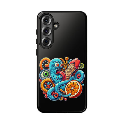 Octopus Surf Phone Case — Colorful Nautical Art Protective Phone Cover