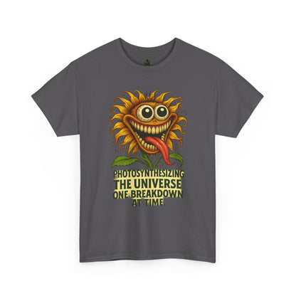 Photosynthesizining – Chaotic Sunflower Breakdown T-Shirt