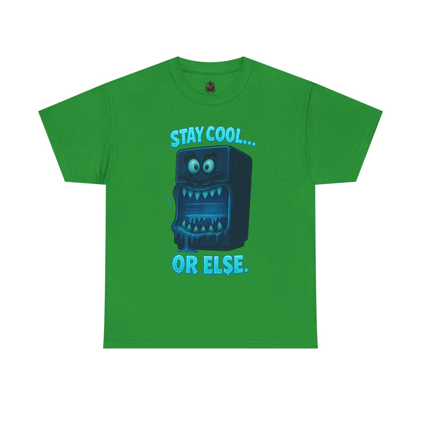 Stay Cool Refrigerator Monster T-Shirt | Funny Retro Cartoon Tee