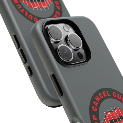Phone Case — "Stop Cancel Culture Now" Graphic Tough Protective Case