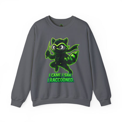 I Raccooned Ninja Crewneck
