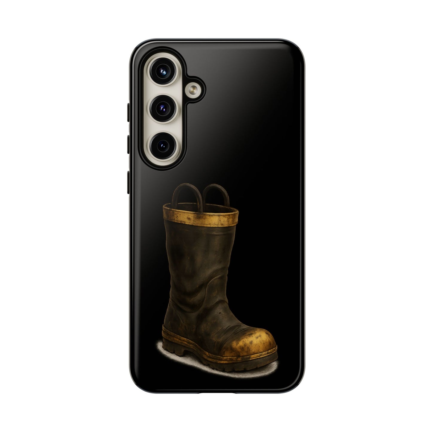 Vintage Fire Boot Phone Case — Rugged Protective iPhone Cover