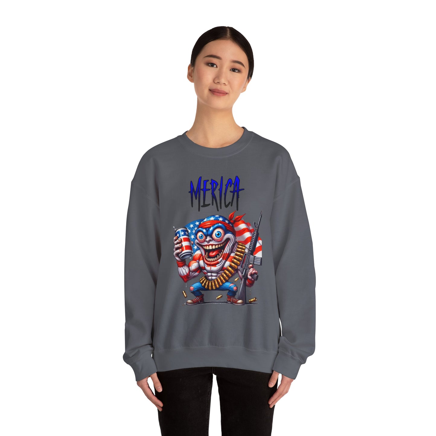’Merica Savage Crewneck Sweatshirt