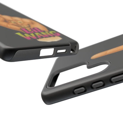Phone Case — 'Lil Wang' Humorous Middle Finger Character Protective Cover