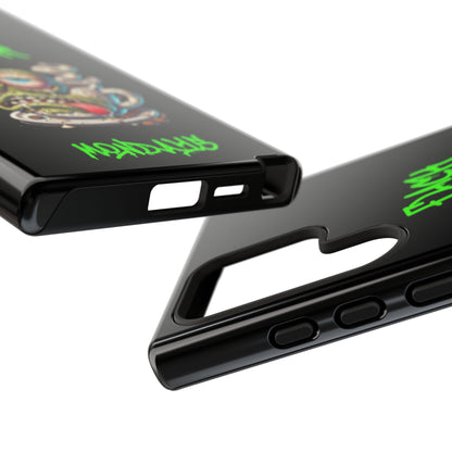 Phone Case — "F*** Monday" Grotesque Coffee Monster Shock Art