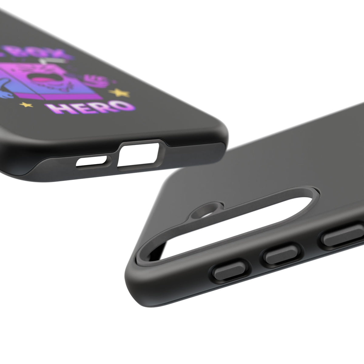 Phone Case — 'Juice Box Hero' Cute Cartoon Protective Cover