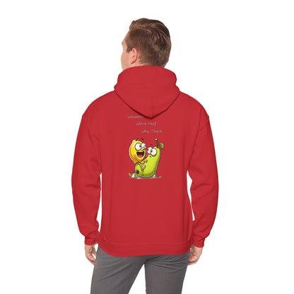 Hoodie - "When We’re Half, We’re There" Cute Mango & Pear Friendship Hoodie
