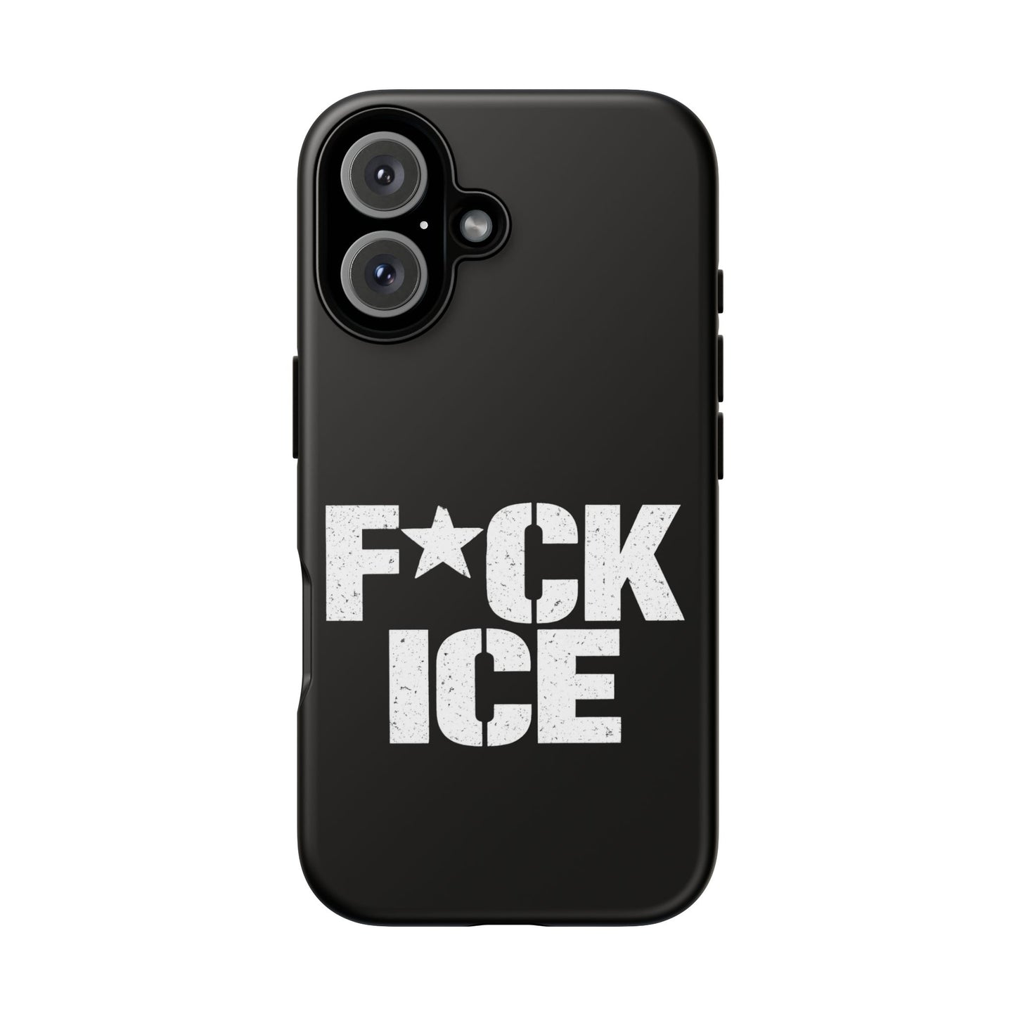 Phone Case — “F*CK ICE” Bold Protest Protective Cover