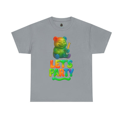 Let’s Party – Rainbow Gummy Bear Tee