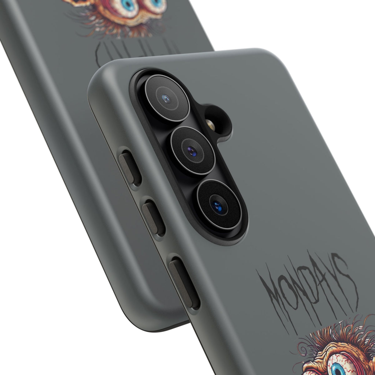 Mondays Zombie Character Phone Case – Funny Groggy Coffee Phone Cover
