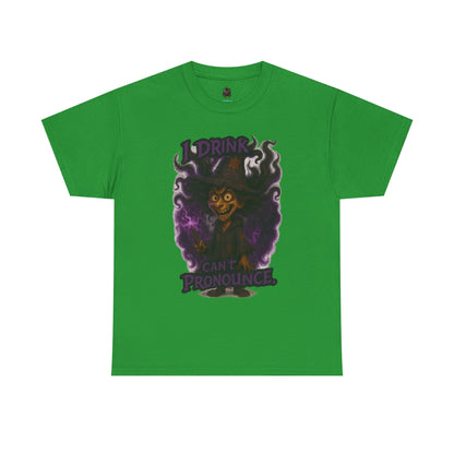 I Drink Coffee I Can't Pronounce T-Shirt | Witchy Coffee, Halloween Vibe