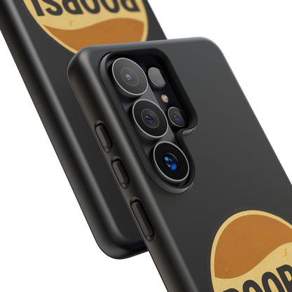Poopsi Retro Logo Phone Case — Funny Vintage Soda-Inspired iPhone Cover
