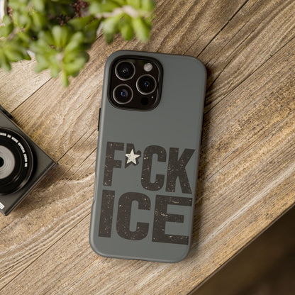 Phone Case — “F*CK ICE” Bold Protest Protective Case