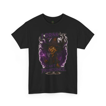 I Drink Coffee I Can't Pronounce T-Shirt | Witchy Coffee, Halloween Vibe