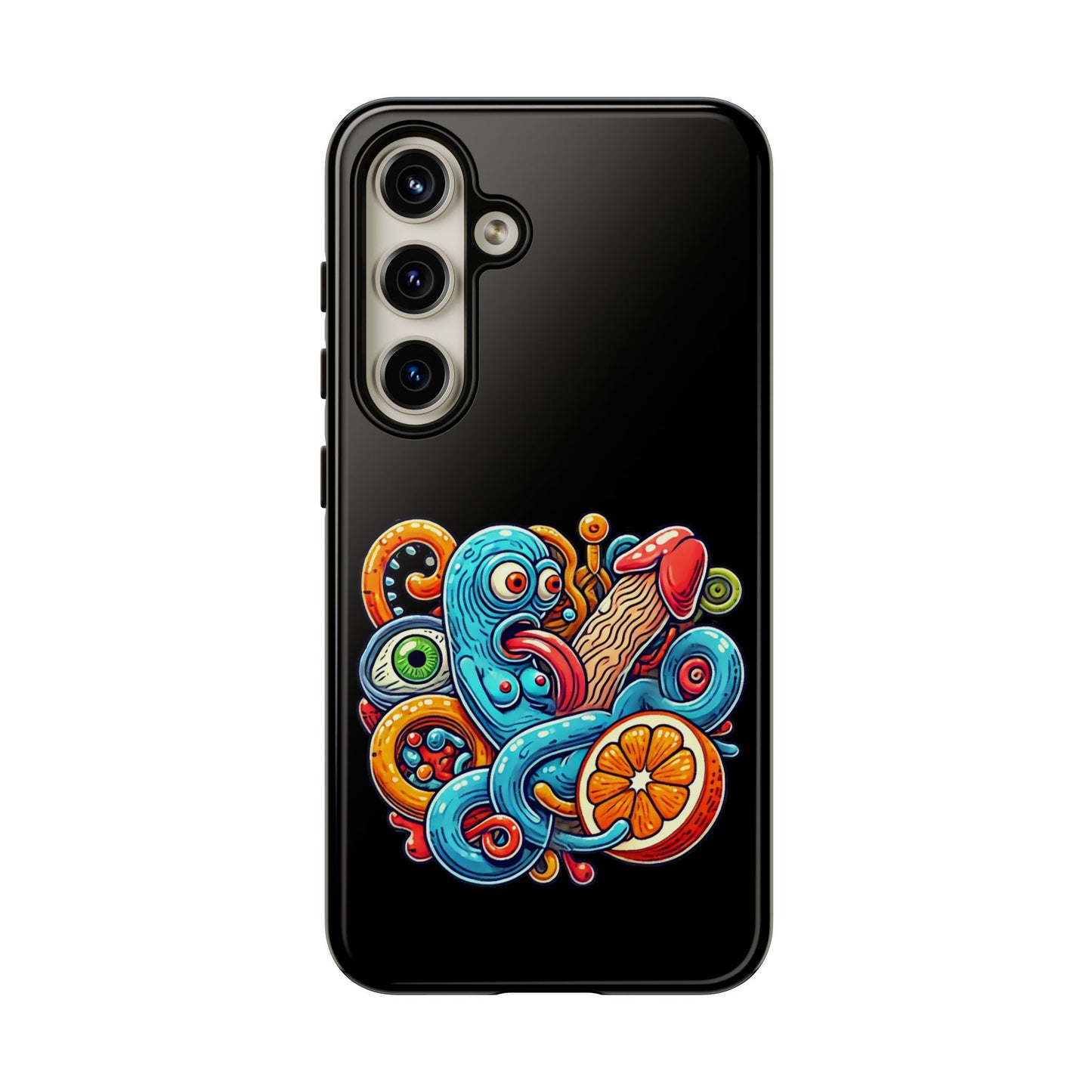 Octopus Surf Phone Case — Colorful Nautical Art Protective Phone Cover