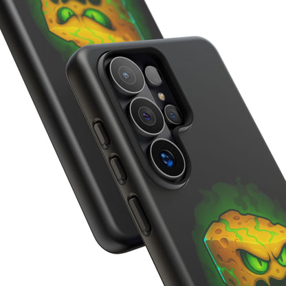 Phone Case — 'Smell That? It's Fear.' Spooky Cheese Monster Protective Case