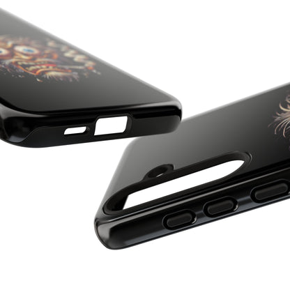 Phone Case — Wild Cartoon Monster Smoking Design