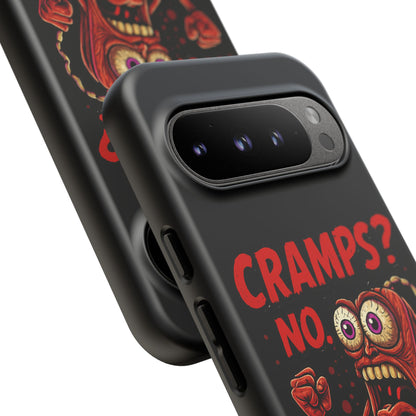 Phone Case — "Cramps? No, Wrath!" Retro Hot-Pepper Graphic