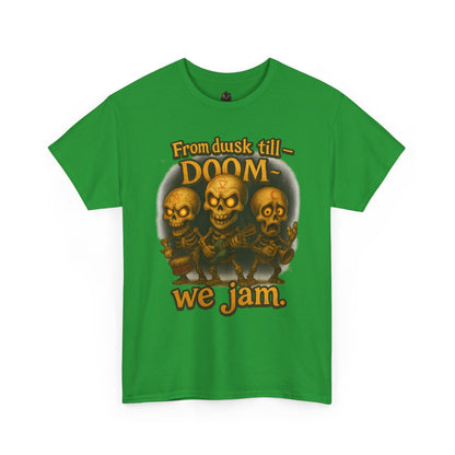 From Dusk Till Doom we jam Tee | Skull Band Graphic T-Shirt
