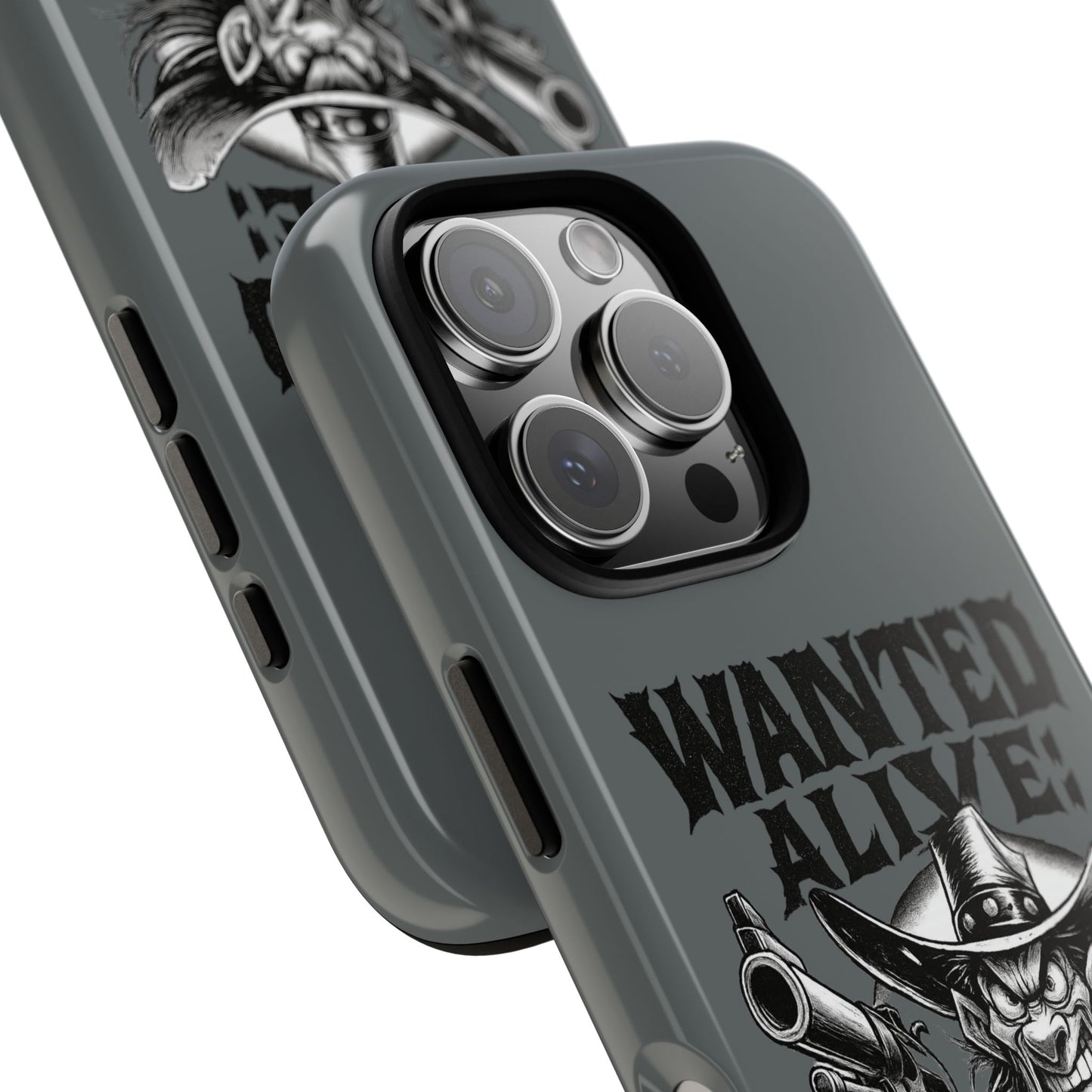 Phone Case — "Wanted Alive!" Cowboy Chewin' Tobacco Graphic