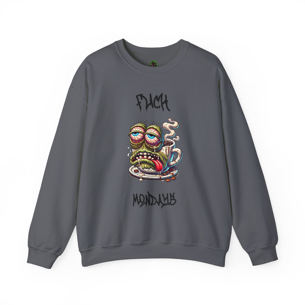 F*** Mondays Coffee Zombie Crewneck Sweatshirt