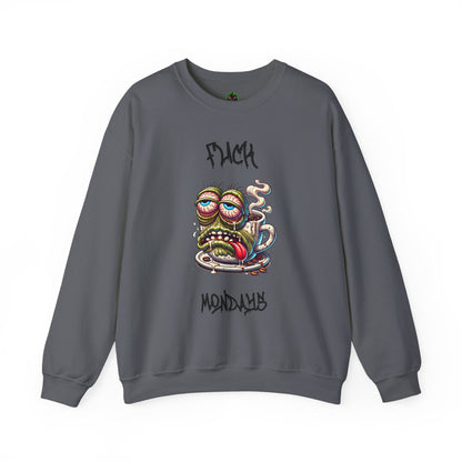 F*** Mondays Coffee Zombie Crewneck Sweatshirt